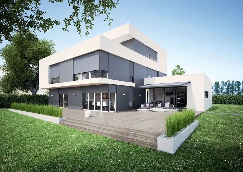 Pergola-Markise als Terrassenüberdachung