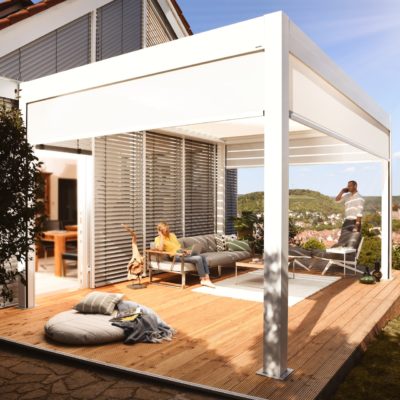 Sonnenschutz für Terrasse seitlich direkt v. Hersteller