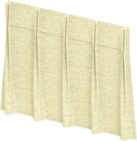 Beispiel einer Rafffung der Vorhänge mit Flex Druk