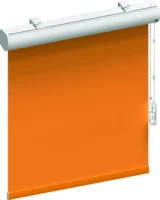 Gelbes Rollo mit Kassette